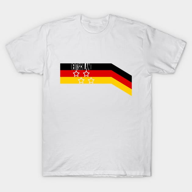 Germany 4 Stars T-Shirt by JohnLucke